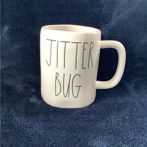 Rae Dunn mug JITTER BUG, New/Unused